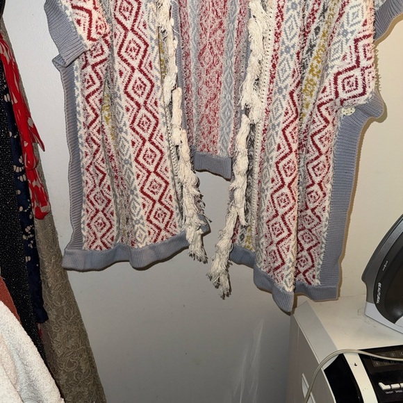 CAbi Multicolor Knit Poncho - Picture 11 of 12